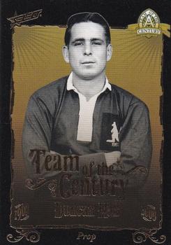2008 NRL Centenary - Team of the Century #TC10 Duncan Hall Front